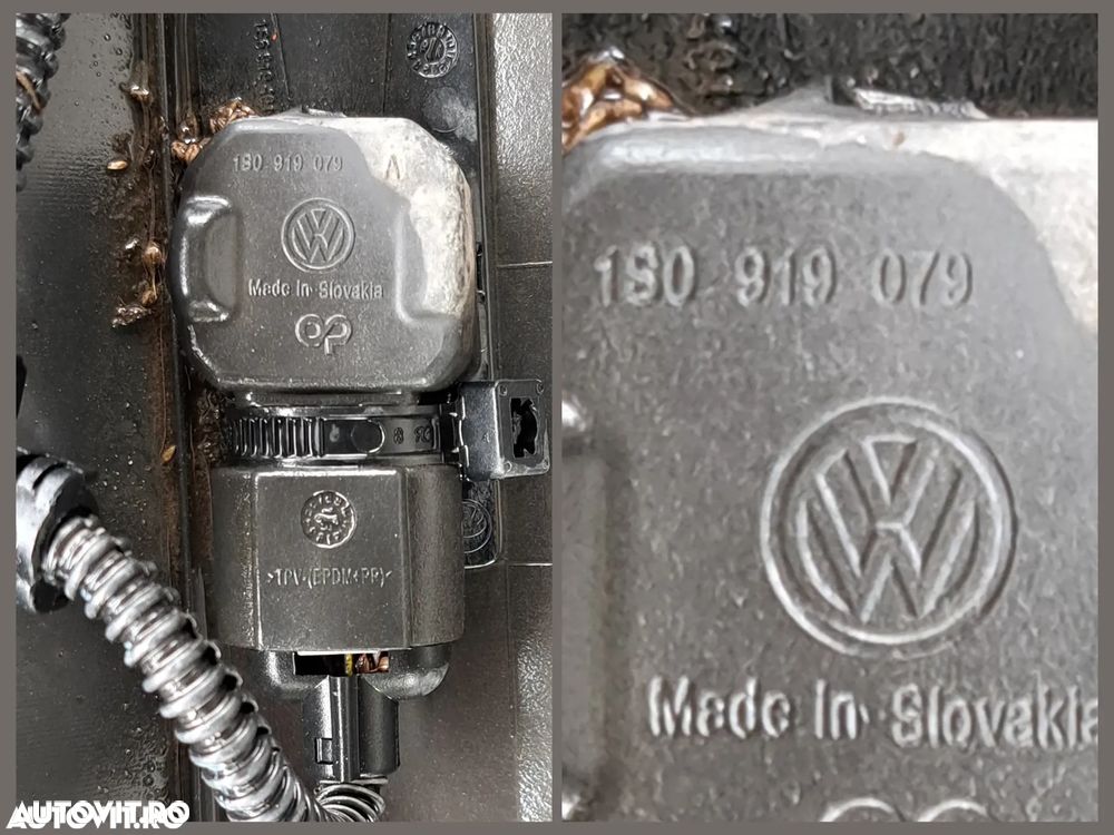 Bara spate goala originala VW Up Skoda Citigo Cablaj senzori parcare Senzori parcare Lampa numar inmatriculare 2012-2017 - 6