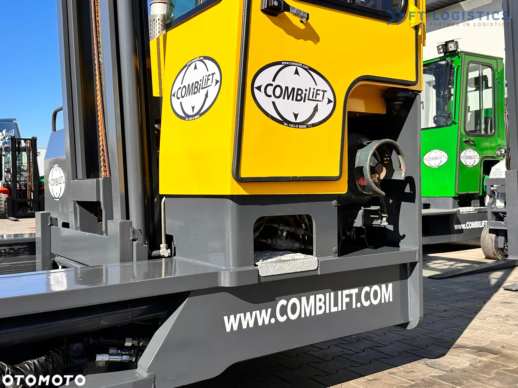 Combilift C4000 / LPG / DUPLEX / 4100MM / WAGA / PRZESÓW WIDEŁ / JAK NOWY - 4