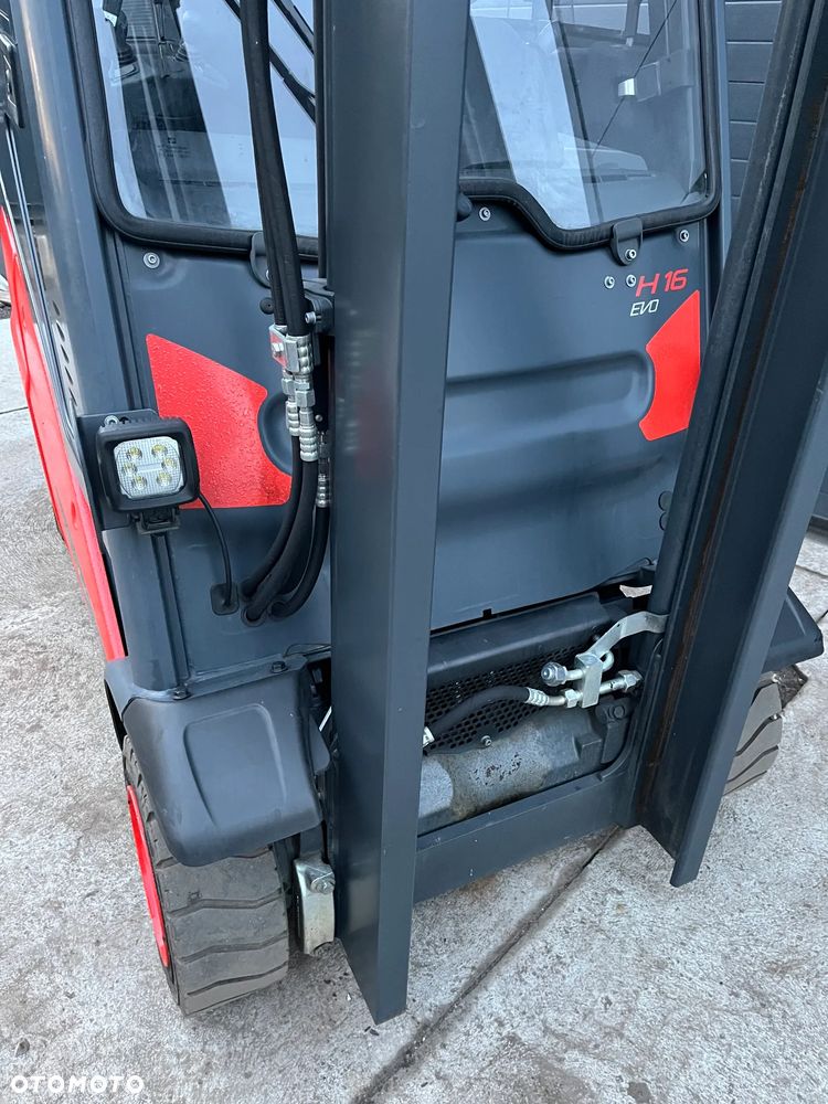 Linde H16 H18 H20 Gaz LPG, Pełna kabina, Przesuw boczny zintegrowany, tylko 2953h - 17