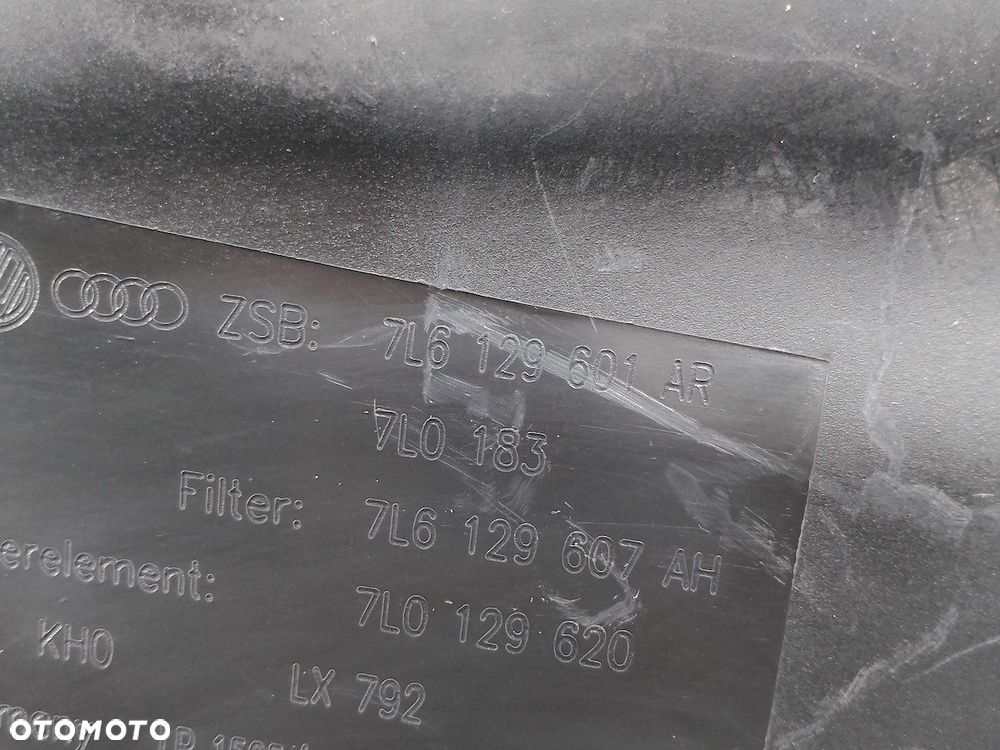 OBUDOWA FILTRA POWIETRZA AUDI Q7 (2005-2015)  7L6129601AR 3.0 TDI - 8