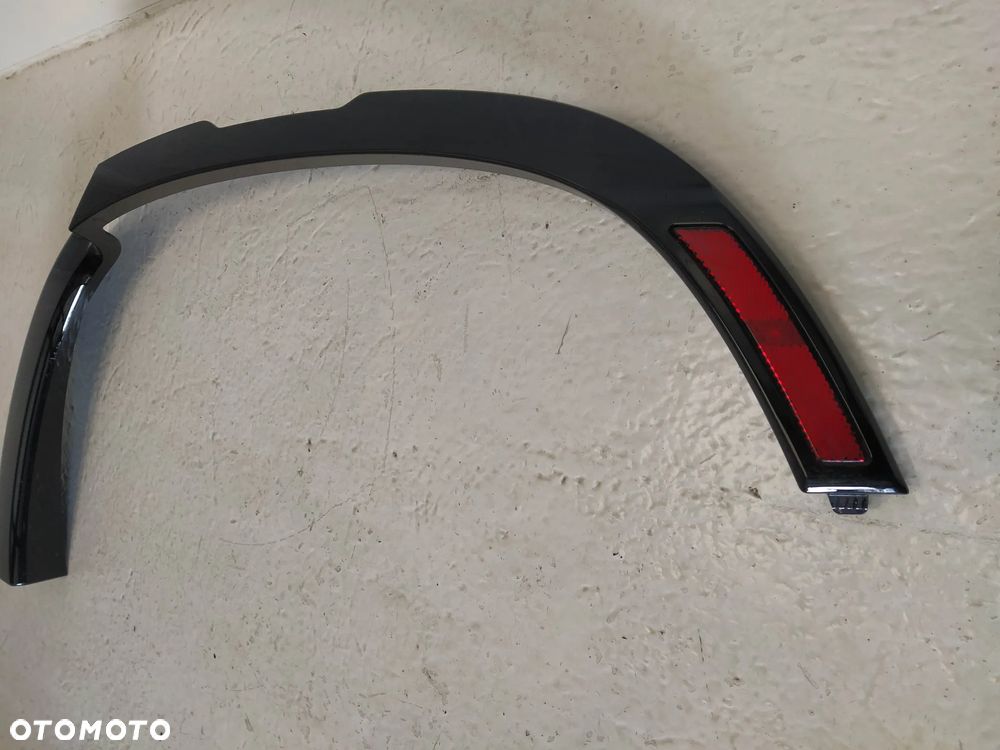 LAND ROVER DEFENDER L663 LISTWA NAKŁADKA BŁOTNIKA LEWY TYŁ TYLNA Z ODBLASKIEM + ZACZEPY  ORYGINAŁ - 3