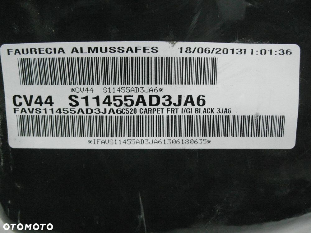 WYKŁADZINA LEWY PRZÓD FORD KUGA II CV44S11455AD S11455AD3JA6 - 7