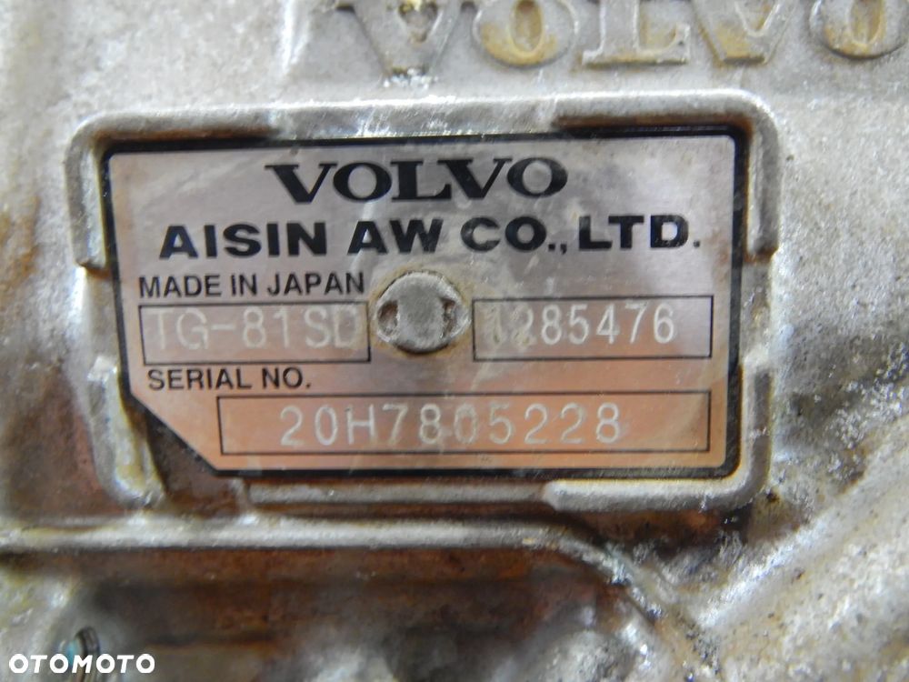Skrzynia automat TG-82SD 2.0 T6 T8 PLUG-IN hybrid Volvo v60 s90 V90 xc60 v40 xc90 18-23 Łuków części - 9