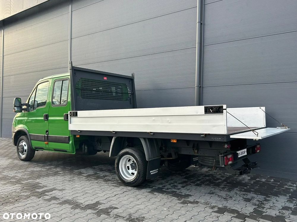 Iveco Daily 35C15 3.0 HPI DOKA Skrzynia Brygadówka **Paka 340cm**BLIŹNIAKI**Sprowadzony**2014R** - 7