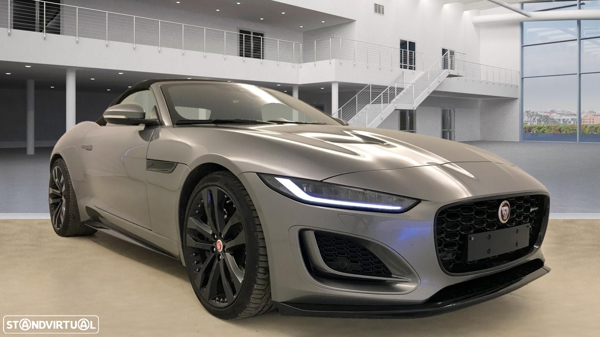 Jaguar F-Type Cabriolet P300 Aut. R-Dynamic Black - 2