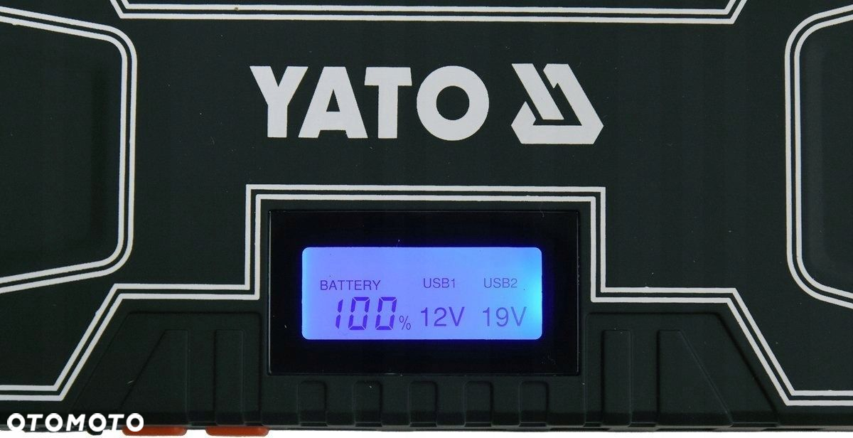 YATO URZĄDZENIE ROZRUCHOWE POWERBANK 12000mA WYŚWIETLACZ LCD 12V YT-83082 - 4