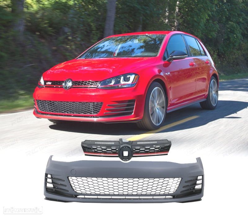 PÁRA-CHOQUES FRONTAL VOLKSWAGEN VW GOLF 7 12-17 LOOK GTI - 1