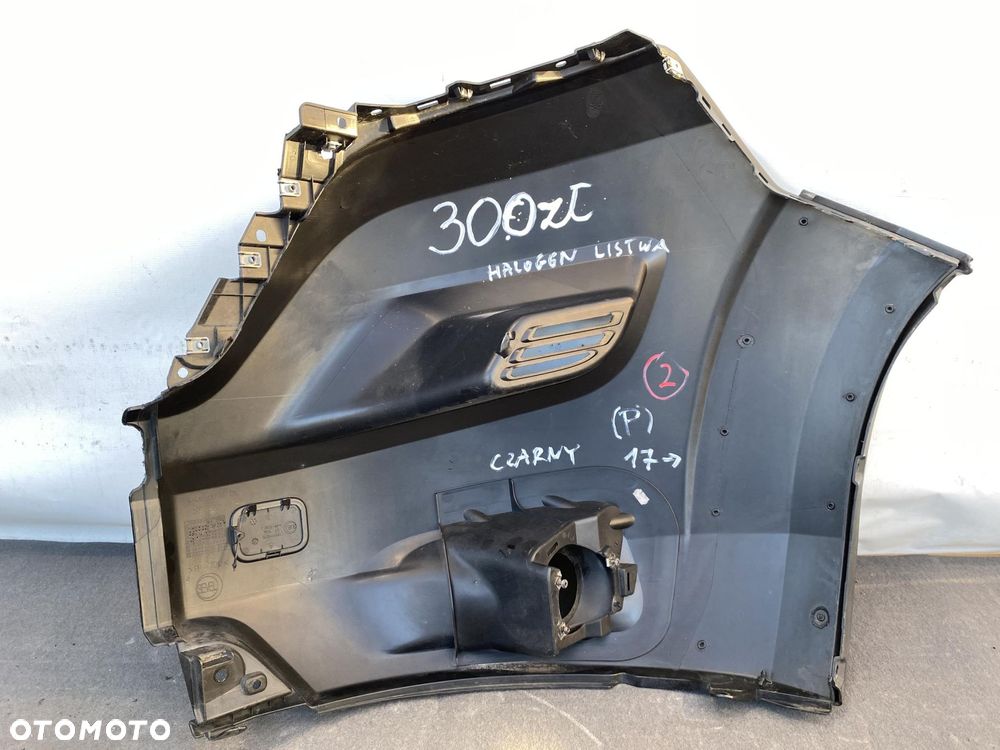 DUCATO BOXER JUMPER 14- NAROŻNIK ZDERZAKA PRZÓD CZARNY PRAWY LISTWA HALOGEN - 5