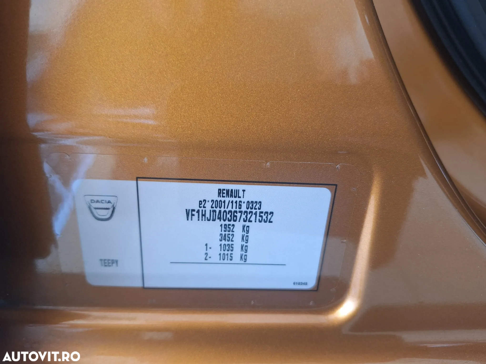 Dacia Duster 1.5 Blue dCi 4WD Prestige jante 17" - 32