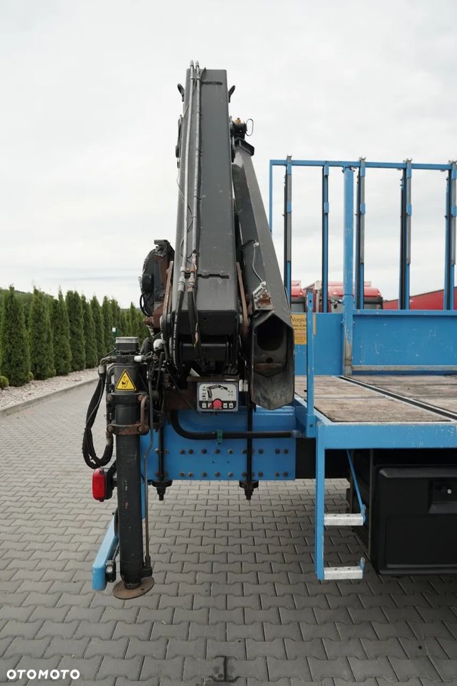 MAN TGM 18.290 / 4X2 / DO PRZEWOZU SZKŁA / HDS HIAB 122 E-2 / PLATFORMA  / UDŹWIG : 4 800 KG / STEROWANIE RADIOWE / EURO 5 - 21