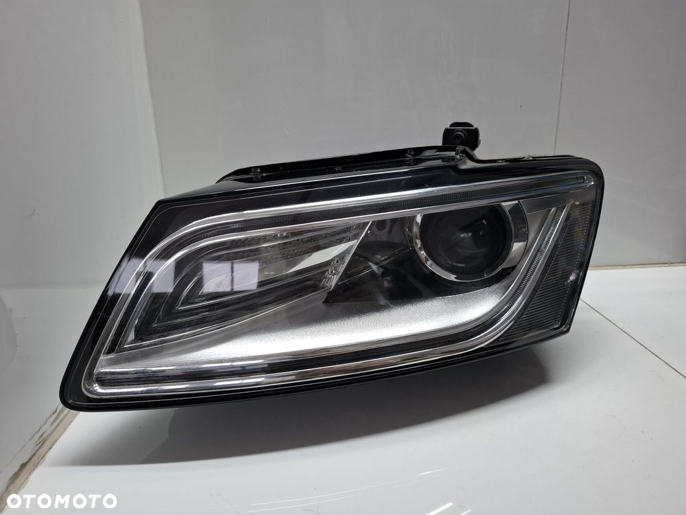 LAMPA LEWA PRZEDNIA PRZÓD AUDI Q5 8R0 LIFT 12-16 BI-XENON LED SKRĘTNA IDEALNA 8R0941031C - 1