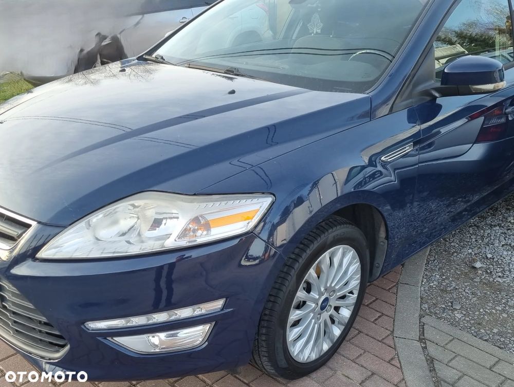 Drzwi  lewe przód Ford Mondeo MK4 lift blazer blue - 3