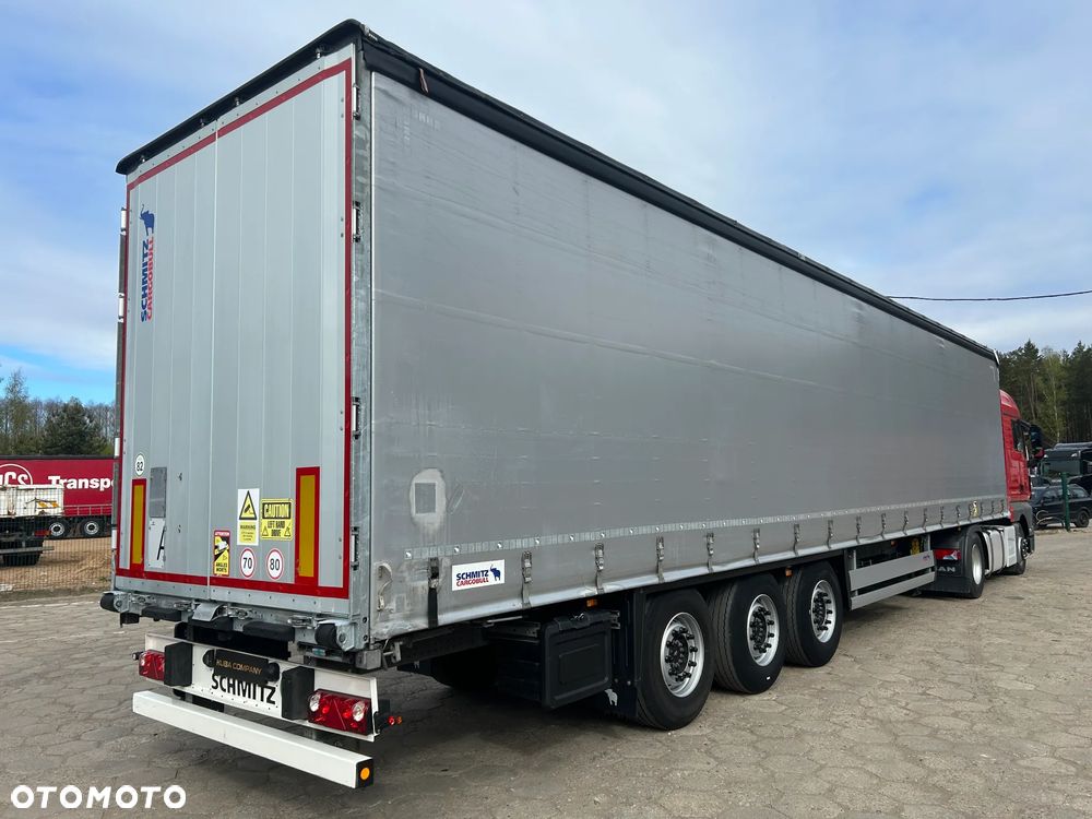 Schmitz Cargobull FIRANKA STANDARD KAMERA COFANIA 20 SZTUK DO WYBORU / Z PEŁNYM WYPOSAŻENIEM DO ZAŁADUNKU / KOLORY PLANDEK SREBRNY - NIEBIESKI - CZERWONY / DOSTĘPNE 20 SZTUK !! - 3