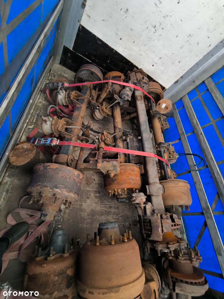 Osie saf bpw tor Mercedes mix wahacz INTRAX resor zaciski piasty tarcze - 3