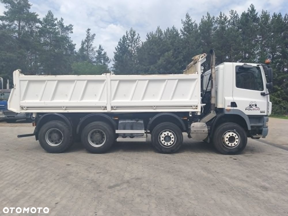 DAF 85.410 8x4 hydroburta Euro 5 Manual resory I własciciel Salon Polska 4 ośka - 9