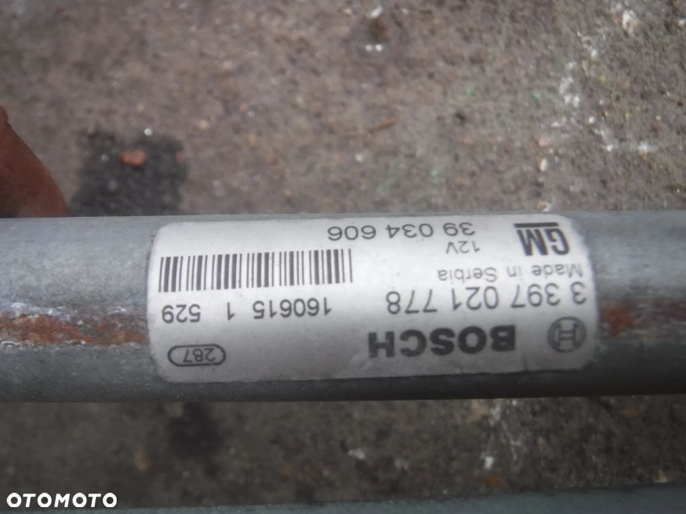 Opel Astra K  mechanizm wycieraczek 1397220714  Europa 1613849380 - 4