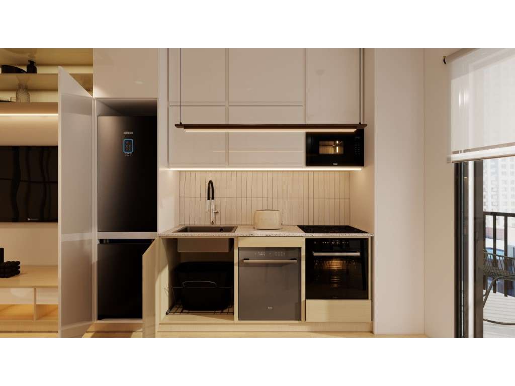 Apartamento T1 na Avenida Fernão Magalhães - Grande imagem: 5/15