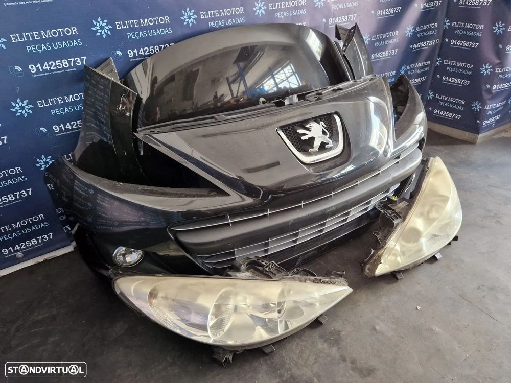 Frente completa usada PEUGEOT 207 capot parachoques oticas radiadores guardalamas - 2
