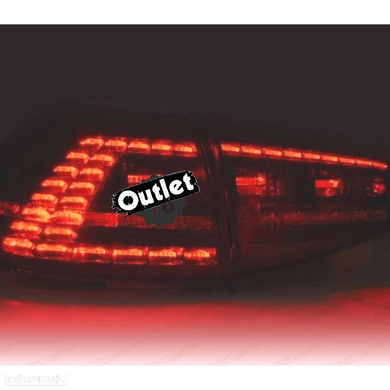 R014098C2 FAROLINS VOLKSWAGEN VW GOLF 7 12-17 LOOK GTI LEDS INDICADORES DINÂMICO - 6