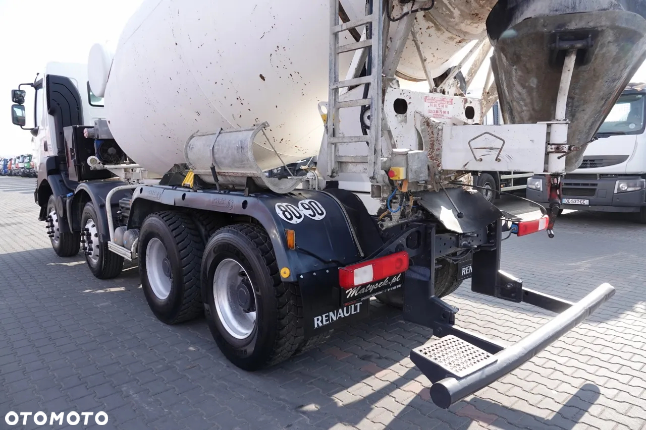 Renault KERAX 410 / 8X4 / BETONOMIESZARKA / GRUSZKA CIFA / 9 m3 / SPROWADZONA - 9
