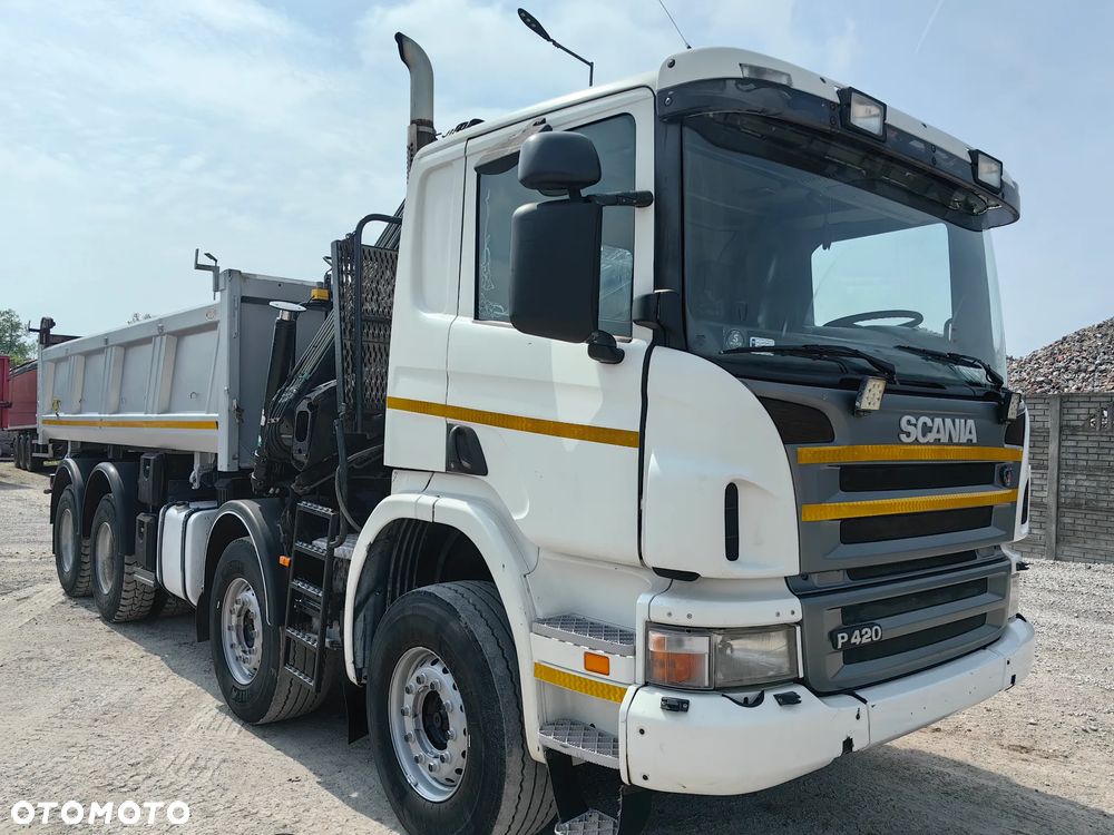 Scania Scania P 420 HDS HIAB 11m Hydroburty - 2