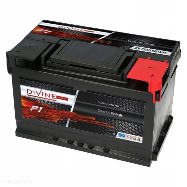 Akumulator Divine F1 SMF 12V 75Ah 680A EN P - 17 kg - 5