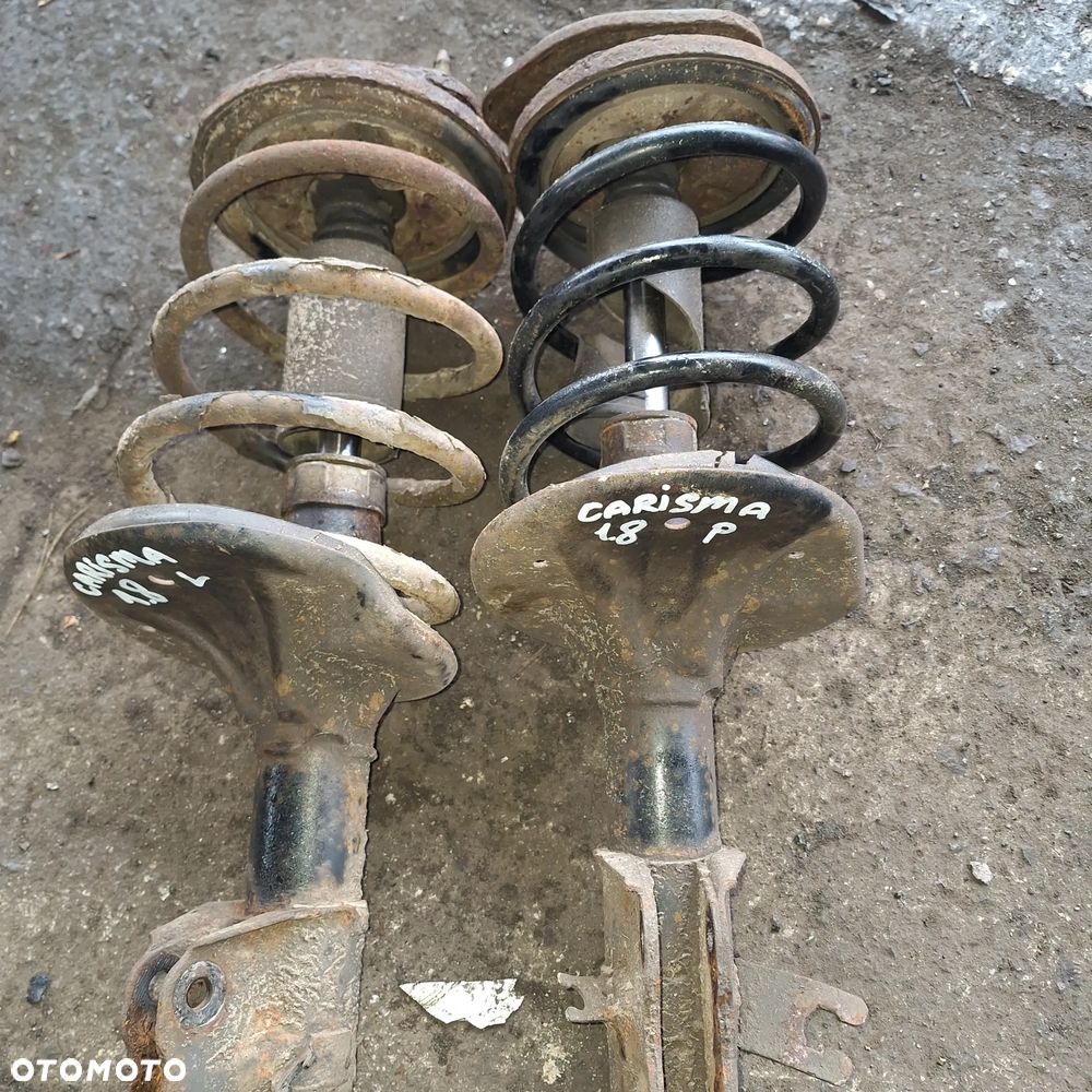 AMORTYZATOR MCPERSON ZWROTNICA PIASTA LEWA PRAWA PRAWY PRZOD MITSUBISHI CARISMA 1.6 16V 1.8 GDI VOLVO V40 S40 - 5