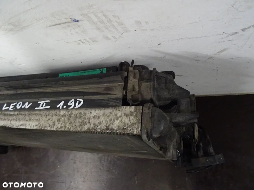 SEAT LEON II 05-08 CHŁODNICE KOMPLET WODY KLIMY INTERCOOLER - 3
