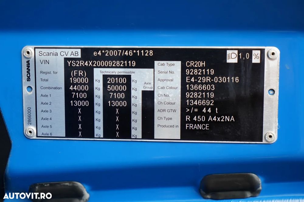 Scania R 450 / SISTEM HIDRAULIC / RETARDER / I-PARK COOL / 2021 - 35