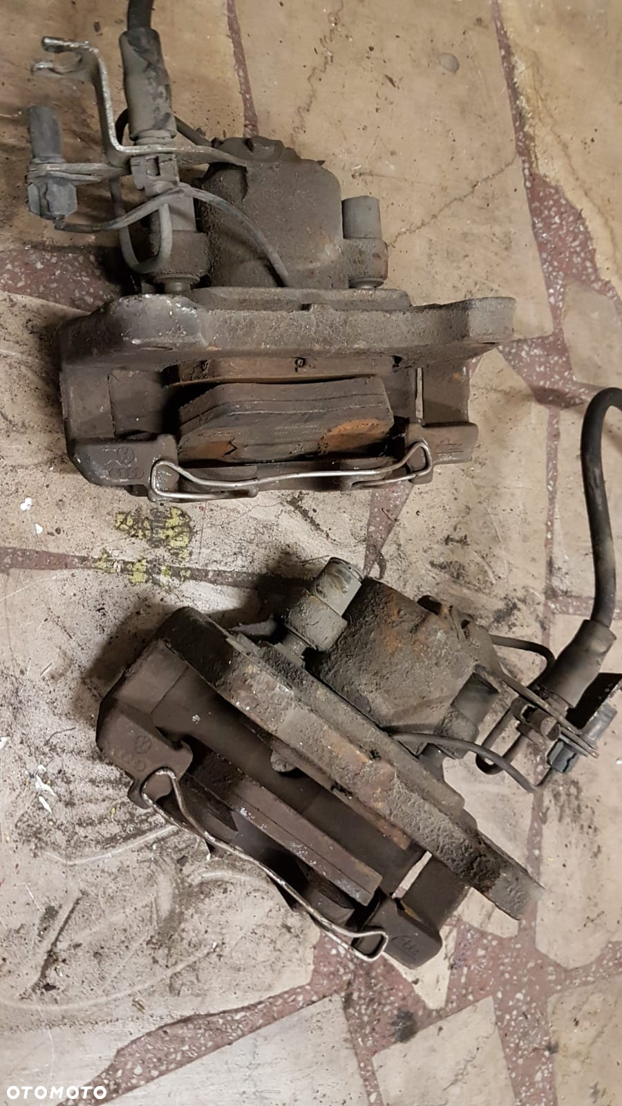 ZACISKI LEWY PRAWY PRZÓD AUDI A4 B6 A6 C5 VW PASSAT 312mm 96-05r - 3