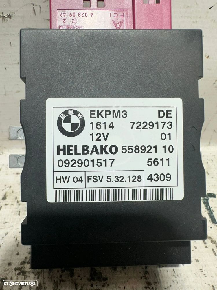 .Módulo Controlo Bomba Combustível Original BMW 7229173 EKPM3 2004 - 2015 - 7
