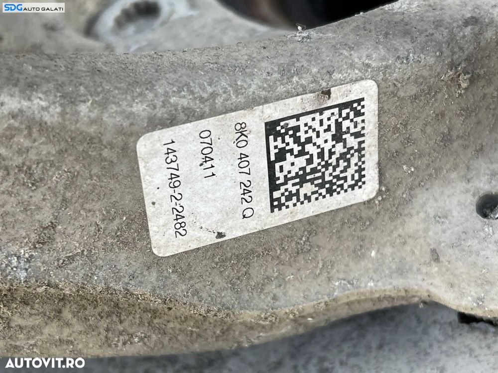 Fuzeta cu Rulment si Senzor ABS Dreapta Fata Audi A5 2.0 TDI 2008 - 2017 Cod 8K0407242Q [B3129] - 2