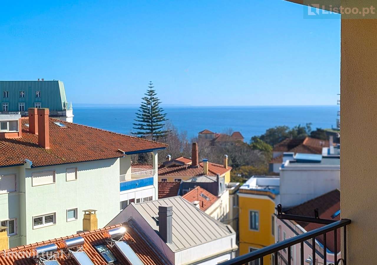 Apartamento T2+1 com vista mar, no Monte Estoril - Grande imagem: 3/31