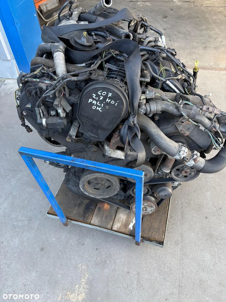 SILNIK PEUGEOT 607 2.7 HDI KOMPLETNY 10TRD1 - 2