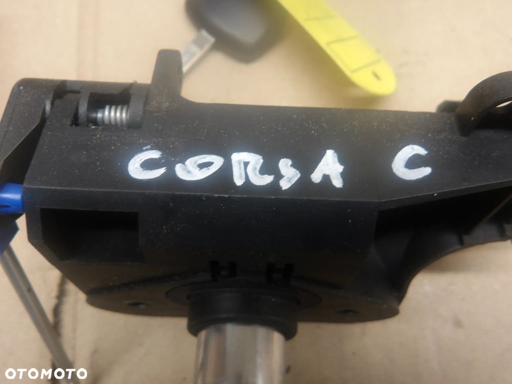 OPEL CORSA C LIFT 03-06 1.0B STACYJKA 2X KLUCZYK 3X WKŁADKA MODUŁ IMMOBILIZERA 13144390 13168306 - 2