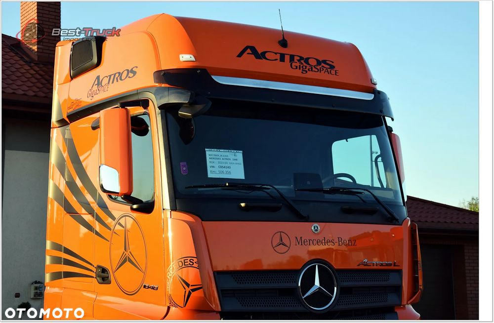 Mercedes-Benz ACTROS L  MP5 / TABLETY / 1848 GIGA SPACE / BOGATE WYPOSAŻENIE  / STANDARD  / - 10