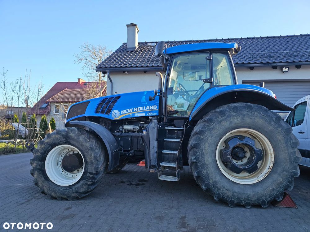New Holland T8.330 bogata wersja GPs, przedni TUZ/ wom , pneumatyka - 1