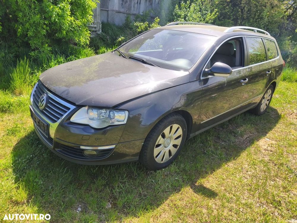 Față completă bot VW Passat B6 Mokka Brown LC8Z bară faruri trager radiatoar - 6