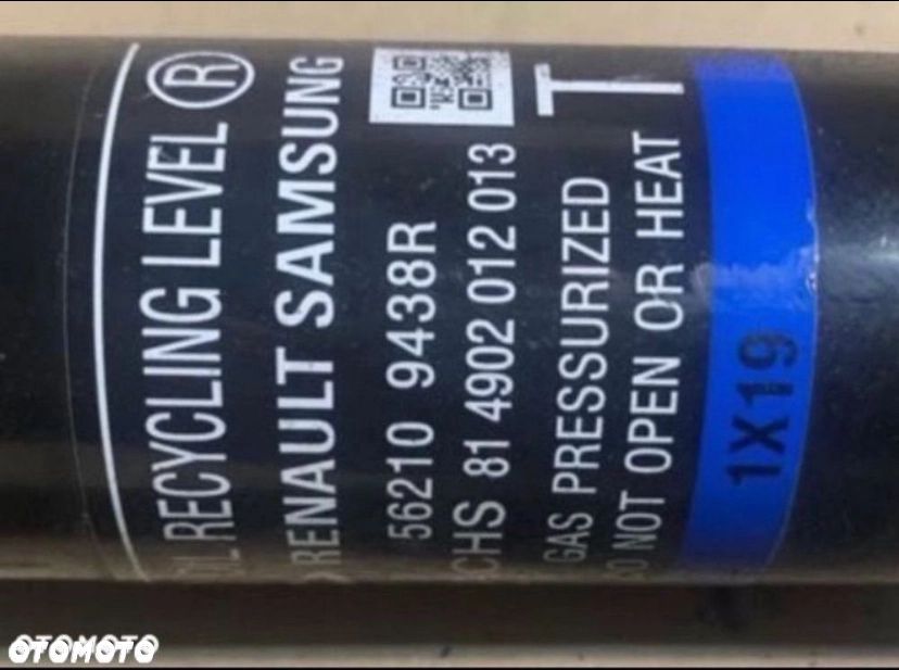 562109438R amortyzator tył Renault koleos II 2 lift 4x4 - 2