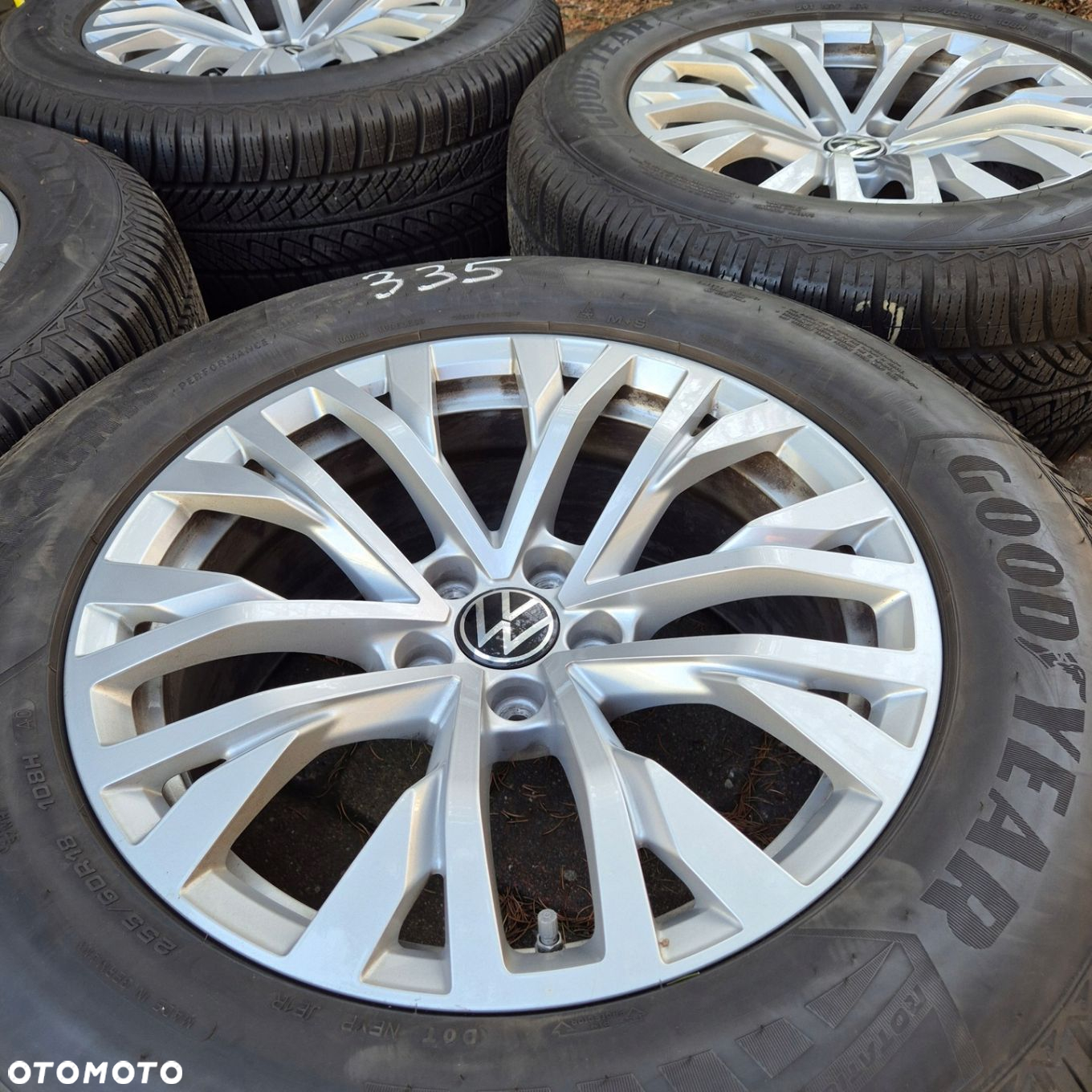 ZIMA KOŁA 18 VW TOUAREG III AUDI Q7 255/60 R18 GOODYEAR 2022r - 7