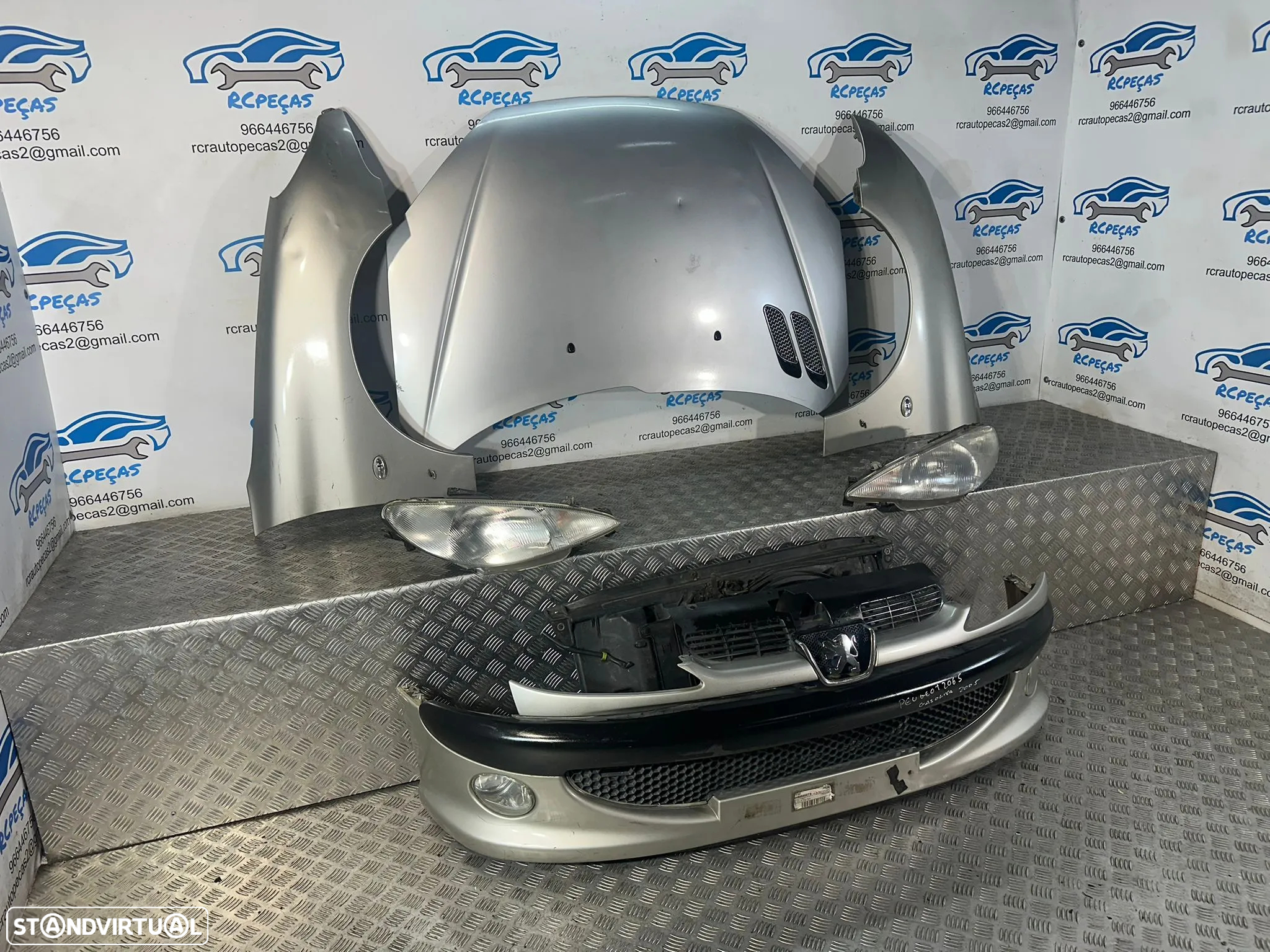 Frente Completa Peugeot 206 S 1.4i Facelift 1998 - 2012 - 3