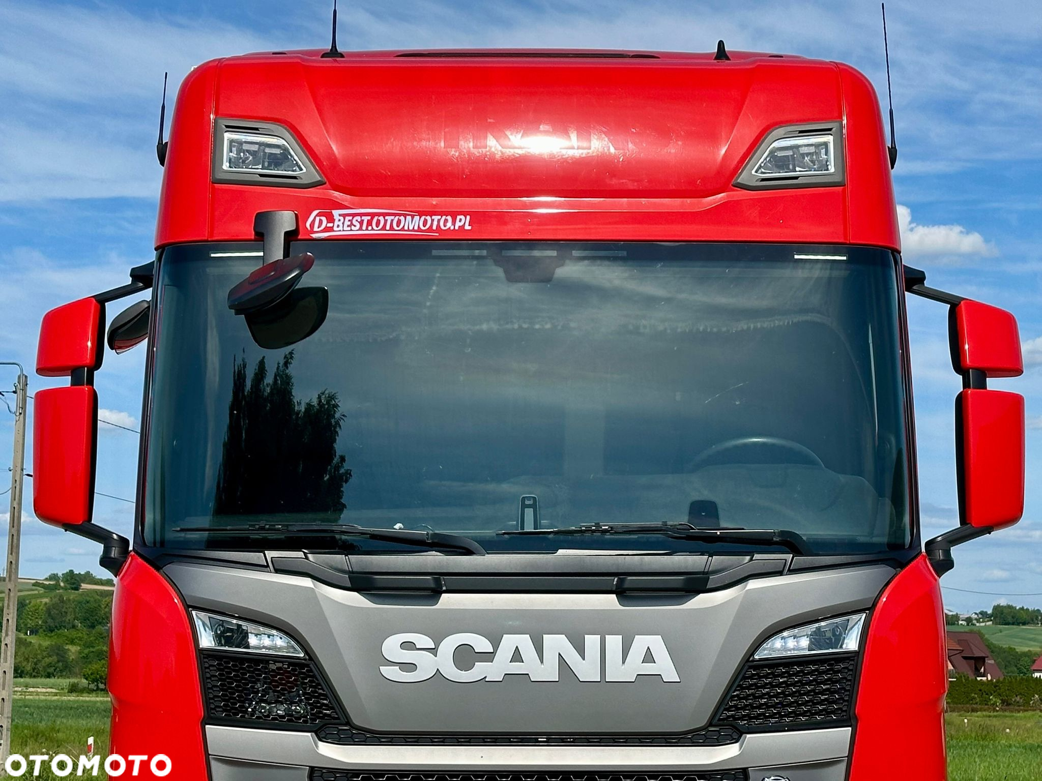 Scania R410 / FIRANKA / 21 EUROPALET / 8.5 M DŁUGOŚCI / 6x2 / PODWIESZANA I SKRĘTNA OŚ / AUTOMAT / SYPIALKA / 12.2020 ROK - 11