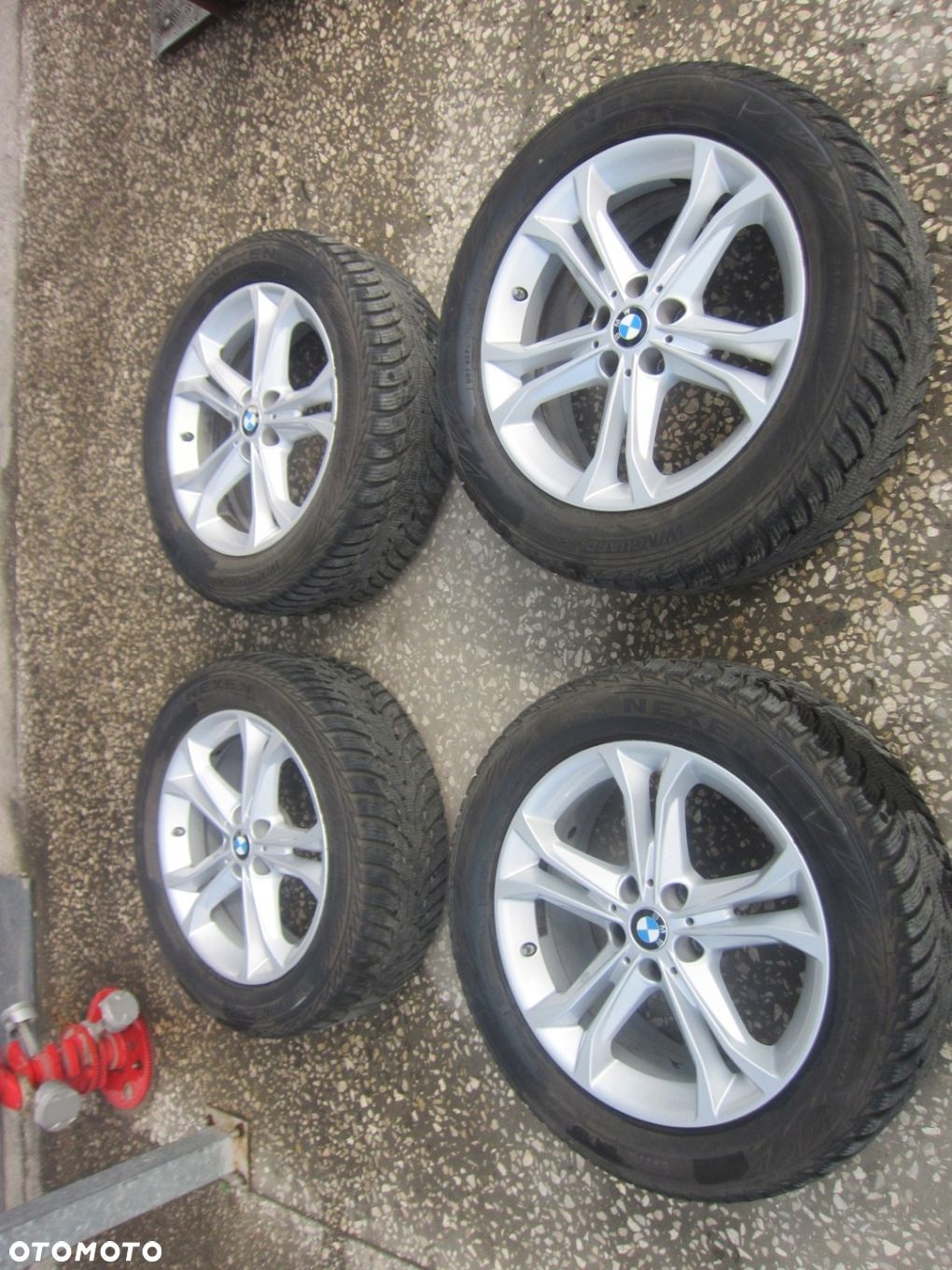 BMW X3 G01 X4 G02 KOŁA FELGI Z OPONAMI 18 ZIMOWE 245/50/18 OPONY IDEALNE - 1