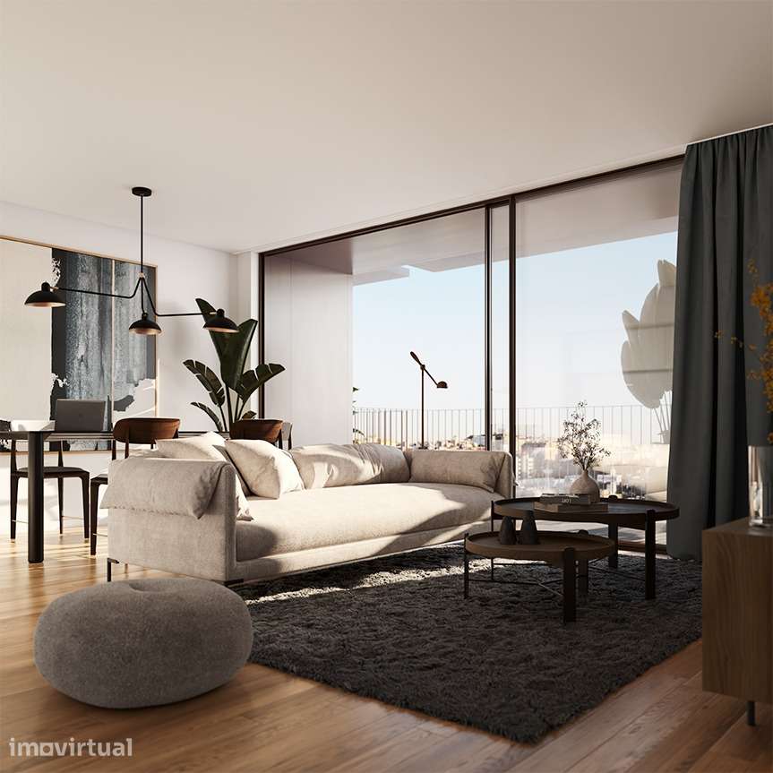 T3 Novo a 5 min do Porto | Jardins da Arrábida | Varanda + Garagem - Grande imagem: 2/12