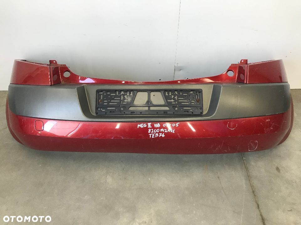 Zderzak tylny Renault Megane II 2 HB 5d TEB76 02-05r. 8200142401 - 1