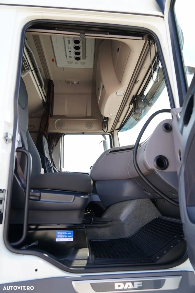DAF XF 480 / SOLÓWKA / SSC / MEGA / I PARK-COOL / 6X2 / PUNTE RELAXABILĂ / ACOPERIȘ RELAXABIL / ȘINCĂLARE BOGIE / - 32