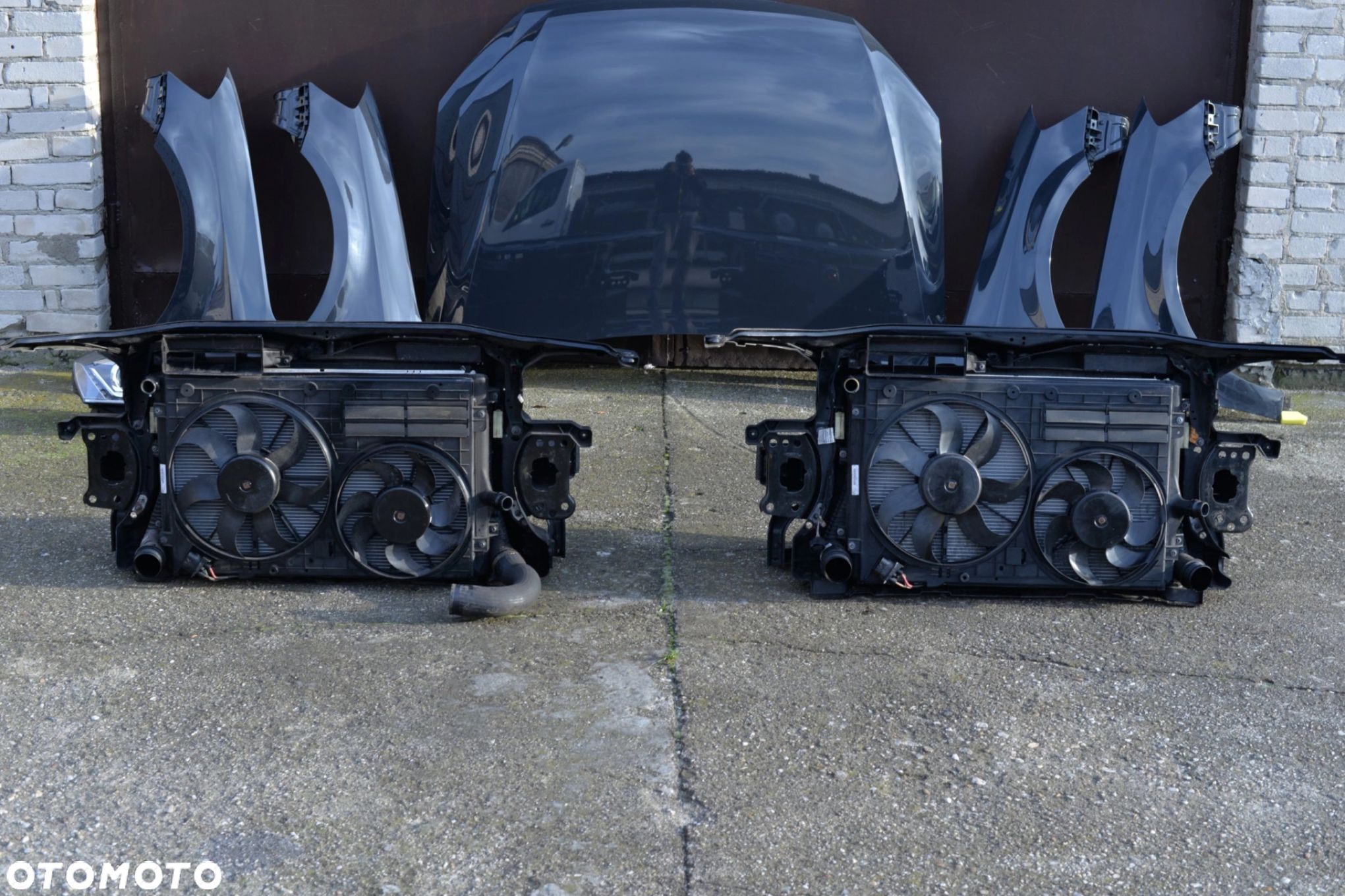 MASKA ZDERZAK GRILL BŁOTNIK LAMPA H7 XENON PAS BELKA VW PASSAT B7 2010-2015 - 4