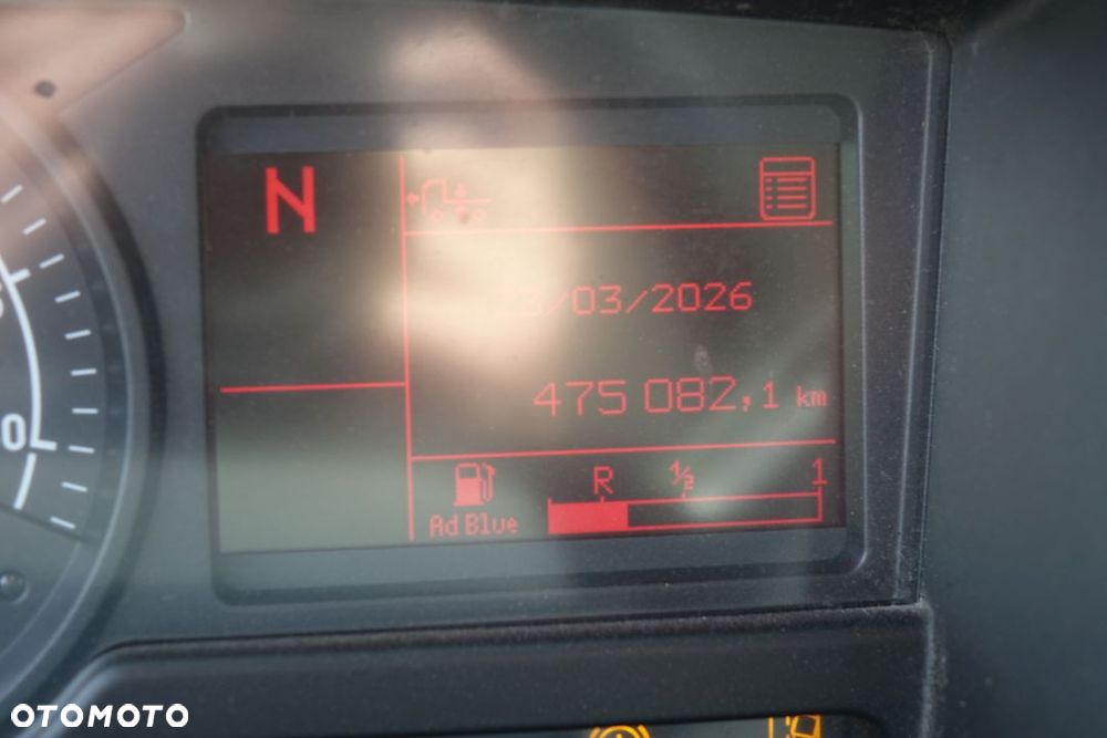 Renault D26 WIDE 6x2 / FIRANKA / EURO6 / AUTOMAT / NOWE PLANDEKI / OŚ PODNOSZONA I SKRĘTNA / WINDA ZAŁADUNKOWA - 31