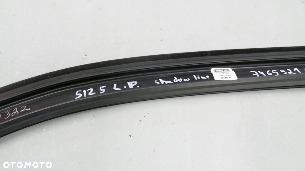 bmw x5 f15 uszczelka prowadnica osłona ramy szyby drzwi lewy przód 7465921 - 5