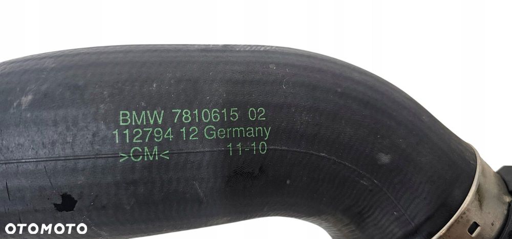 Bmw F07 F10 F11 Przewód Rura Wąż Intercoolera Turbo N47N 7810615 - 7